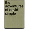 The Adventures Of David Simple door Sarah Fielding