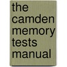 The Camden Memory Tests Manual door Elizabeth Warrington