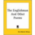 The Englishman And Other Poems