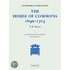 The House Of Commons 1690-1715