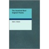 The Hundred Best English Poems by Adam L. Gowans