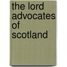 The Lord Advocates Of Scotland door George William Thomson Omond
