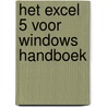 Het Excel 5 voor Windows handboek door A. Half