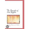 The Principles Of Oral English by L. Walter Sammis