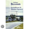 Trahison De Thomas Spencer, La door Philippe Besson