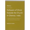 Followers of Christ Outside the Church in Chennai, India door Dasan Jeyaraj