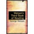 Watson's Third Book Of Reading
