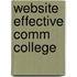 Website Effective Comm College