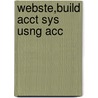 Webste,Build Acct Sys Usng Acc door Onbekend