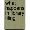 What Happens In Library Filing door Dennis Hoffman