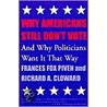 Why Americans Still Don't Vote door Richard A. Cloward