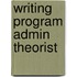 Writing Program Admin Theorist