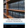 de Aristarchi Studiis Homercis door Karl Lehrs