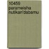 10459 Parameisha Nutikan'Dabamu