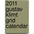 2011 Gustav Klimt Grid Calendar
