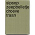 Sipsop zeepbelletje droeve traan