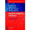 Advances In Machine Learning Ii door Onbekend