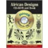 African Designs Cd Rom And Book