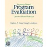 Agency-Based Program Evaluation door Stephen A. Kapp
