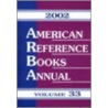 American Reference Books Annual by Unknown