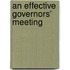 An Effective Governors' Meeting