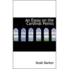 An Essay On The Cardinal Points by Noah Barker