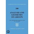 Analysis and Geometry on Groups