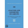 Analysis and Geometry on Groups by Nicholas Theodoros Varopoulos