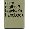 Apex Maths 3 Teacher's Handbook door Paul Harrison