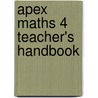 Apex Maths 4 Teacher's Handbook door Paul Harrison