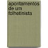 Apontamentos de Um Folhetinista