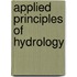 Applied Principles Of Hydrology