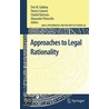 Approaches To Legal Rationality door Onbekend