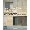 Architecture Materials Concrete door Taschen Publishing
