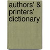 Authors' & Printers' Dictionary door Frederick Howard Collins