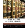 Bannatyne Manuscript, Volume 11 by Walter Scott