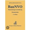 Baunutzungsverordnung ( Baunvo) door Helmut König