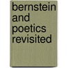 Bernstein And Poetics Revisited door Jan Bloomaert