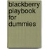 Blackberry Playbook For Dummies