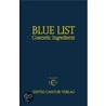 Blue List. Cosmetic Ingredients door Steve Kemper