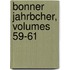 Bonner Jahrbcher, Volumes 59-61