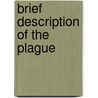 Brief Description of the Plague door Richard Pearson