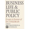 Business Life and Public Policy door Onbekend