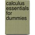 Calculus Essentials For Dummies