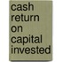 Cash Return On Capital Invested