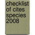 Checklist Of Cites Species 2008