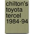 Chilton's Toyota Tercel 1984-94