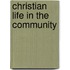 Christian Life In The Community