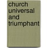 Church Universal And Triumphant by John Gordon Melton