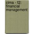 Cima - F2: Financial Management